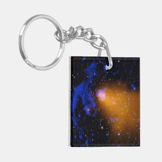 Abell 3376 sleutelhanger (Voorkant Links)