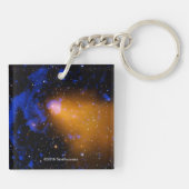 Abell 3376 sleutelhanger (Achterkant)