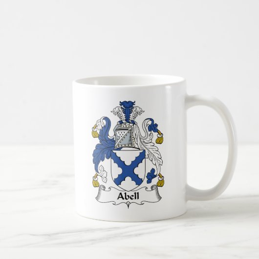Abell Family Crest Koffiemok (Rechts)