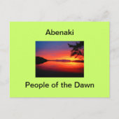 Abenaki - Mensen van de Dageraad: Briefkaarten (Voorkant)