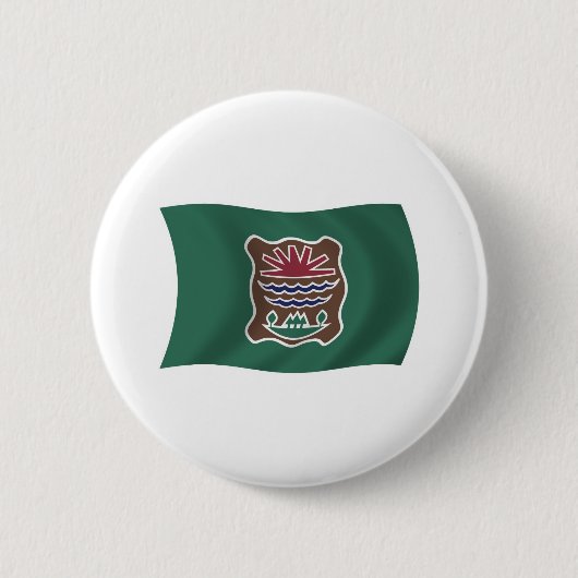 Abenaki Stam Vlag Knop Ronde Button 5,7 Cm (Voorkant)