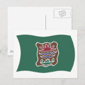 Abenaki Stam Vlag Postkaart (Voorkant / Achterkant)
