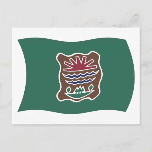 Abenaki Stam Vlag Postkaart (Voorkant)