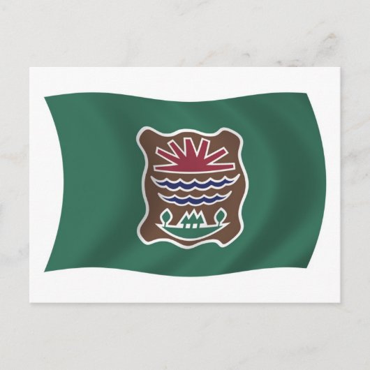 Abenaki Stam Vlag Postkaart (Voorkant)