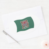 Abenaki Stam Vlag Sticker (Envelop)