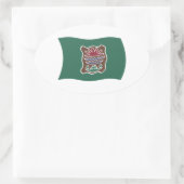Abenaki Stam Vlag Sticker (Tas)