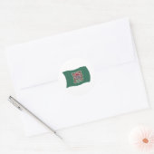 Abenaki Stam Vlag Sticker (Envelop)