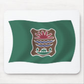 Abenaki Tribe Flag Mousepad Muismat (Voorkant)