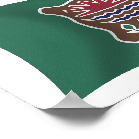 Abenaki Tribe Flag Poster Print (Hoek)