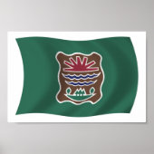 Abenaki Tribe Flag Poster Print (Voorkant)