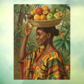 “Abeni”, Haar Eigen Fruit – Black History-viering Raamsticker (Vel 3)