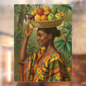 “Abeni”, Haar Eigen Fruit – Black History-viering Raamsticker (Vel 2)