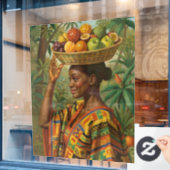 “Abeni”, Haar Eigen Fruit – Black History-viering Raamsticker (Cafe Raam)