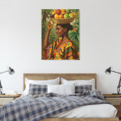 “Abeni”, Haar Eigen Vrucht – Black History-viering Canvas Afdruk (Insitu (Slaapkamer))