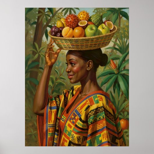 “Abeni”, Haar Eigen Vrucht – Black History Viering Poster (Voorkant)
