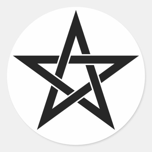 Abeno Seimei amulet Ronde Sticker (Voorkant)