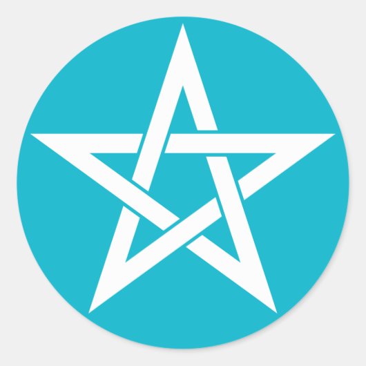 Abeno Seimei amulet Ronde Sticker (Voorkant)