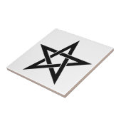 Abeno Seimei amulet Tegeltje (Zijkant)