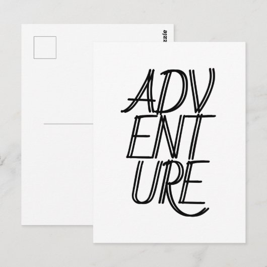 Abenteuer Briefkaart (Voorkant / Achterkant)