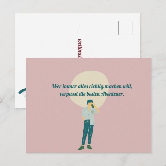 Abenteuer Briefkaart (Voorkant / Achterkant)