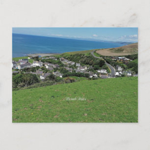 Aberath, dorp in Wales, Briefkaart