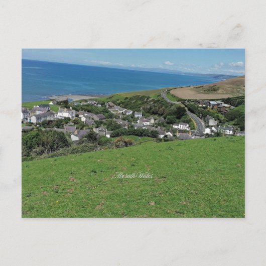 Aberath, dorp in Wales, Briefkaart (Voorkant)