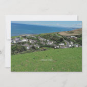 Aberath, dorp in Wales, Kaart (Voorkant)