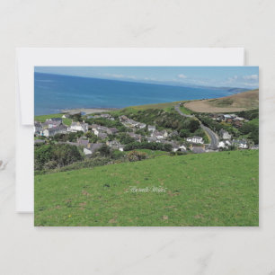 Aberath, dorp in Wales, Kaart