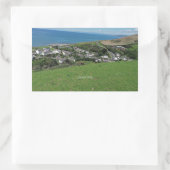 Aberath, dorp in Wales, Rechthoekige Sticker (Tas)