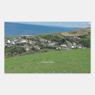 Aberath, dorp in Wales, Rechthoekige Sticker