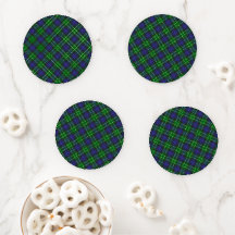 Abercrombie Blue Green Tartan Pset Scottish