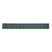 Abercrombie Blue Green Tartan Pset Scottish Satijnen Lint (Voorkant)