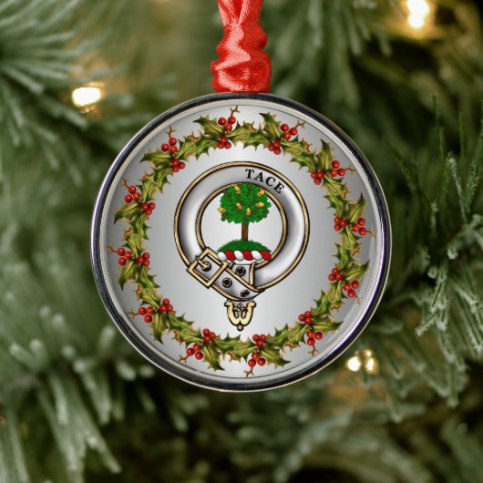 Abercrombie Clan-badge Metalen Ornament (Boom)
