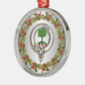 Abercrombie Clan-badge Metalen Ornament (Links)