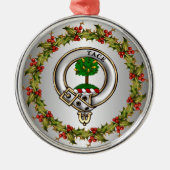 Abercrombie Clan-badge Metalen Ornament (Voorkant)