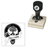 Abercrombie Clan Badge Rubberstempel (Gestempeld)