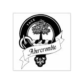 Abercrombie Clan Badge Rubberstempel (Afrduk)