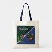 Abercrombie Clan Badge & Tartan Canvas tas (Achterkant)