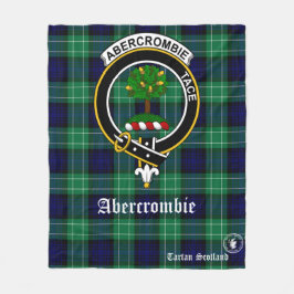 Abercrombie Clan Schotland Tartan Fleece Deken