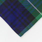 Abercrombie Clan Schotland Tartan Fleece Deken (Hoek)