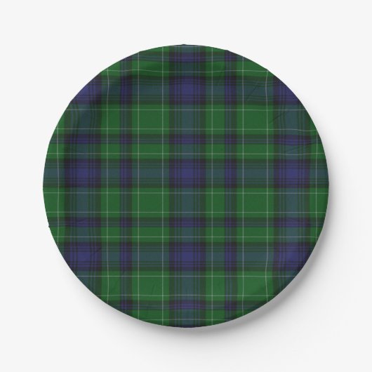 Abercrombie Clan Tartan Bord van speldenpapier (Voorkant)