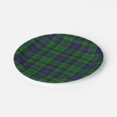 Abercrombie Clan Tartan Bord van speldenpapier (Gekanteld)