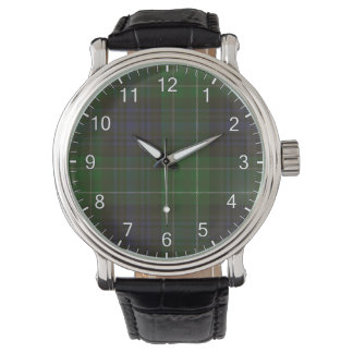 Abercrombie Clan Tartan Horloge