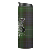 Abercrombie Clan Tartan Leeuw Thermosbeker (Geroteerd rechts)