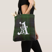 Abercrombie Clan Tartan Monogram Tote Bag (Dichtbij)