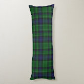 Abercrombie Clan Tartan Plaid Body Pillow Lichaamskussen (Achterkant (Verticaal))