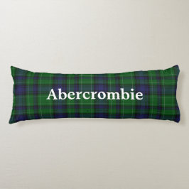 Abercrombie Clan Tartan Plaid Body Pillow Lichaamskussen
