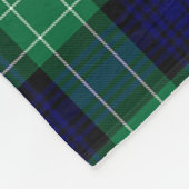 Abercrombie Clan Tartan Scotland Fleece Blanket Deken (Hoek)