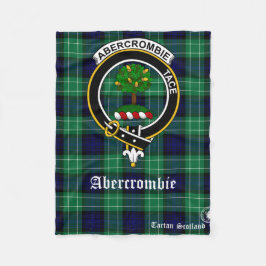 Abercrombie Clan Tartan Scotland Fleece Blanket Deken