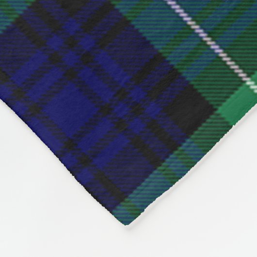 Abercrombie Clan Tartan Scotland Fleece Blanket Deken (Hoek)